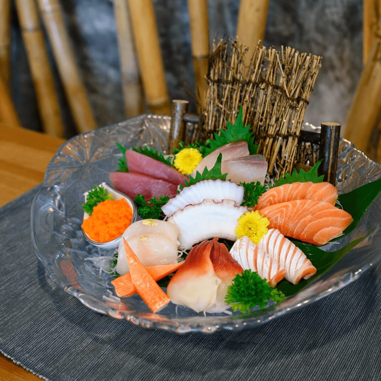 Savor Fresh Sashimi and Seafood Delights