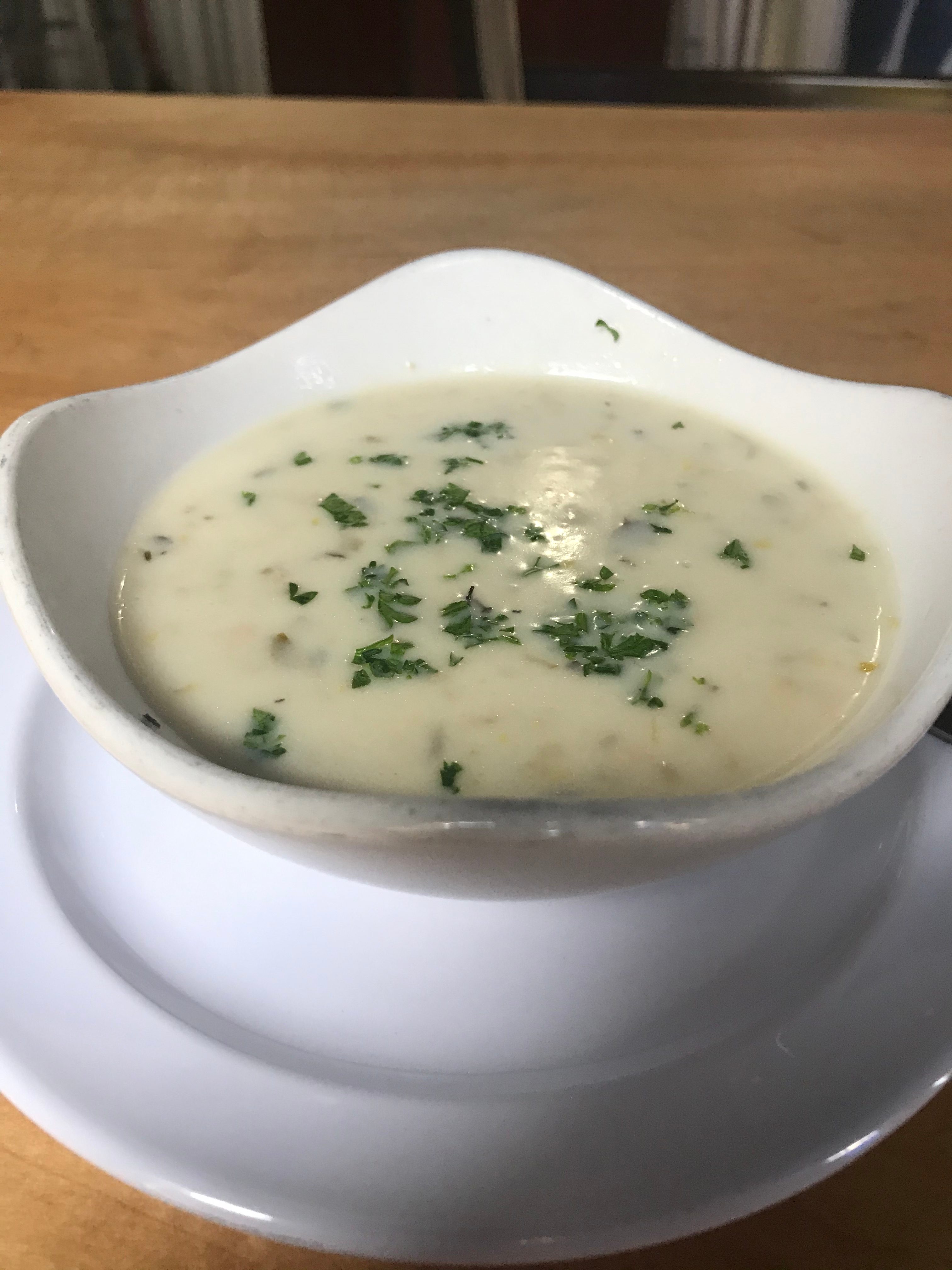 Clam Chowder.