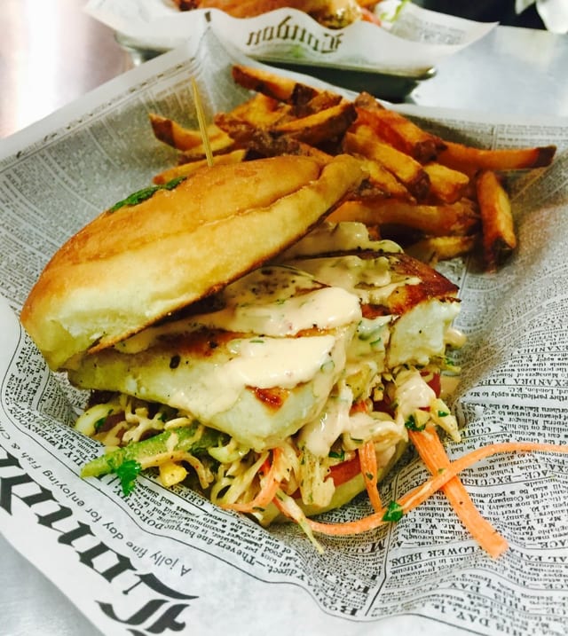 Florida Grouper Sandwich.