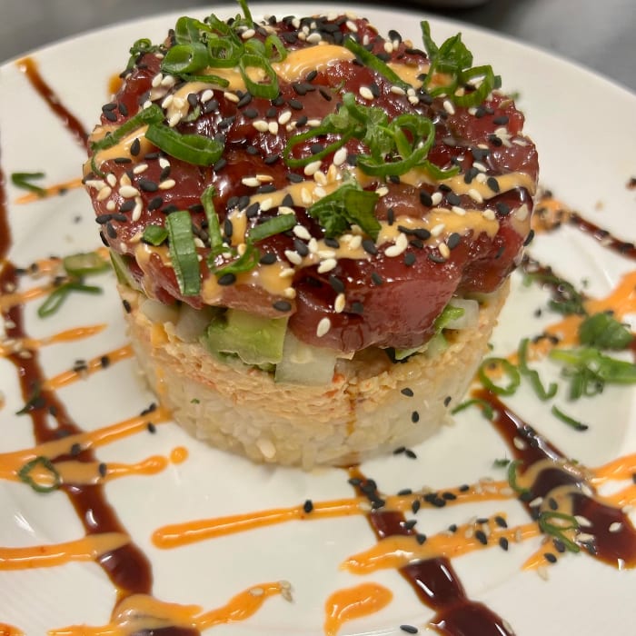 Blu Fin Tuna Stack.